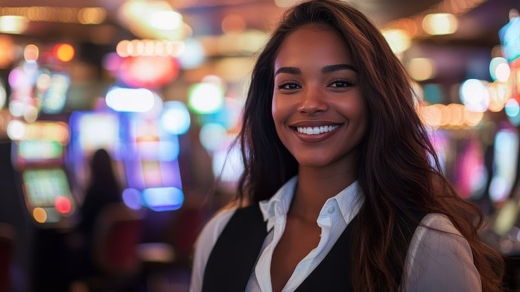 Live casino multi-table view with dealer streams